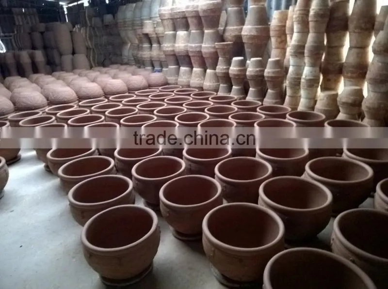 ceramic orchid pot, red terracotta pots