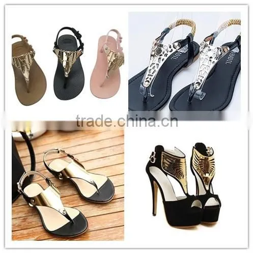 sandal shoes decorative chain accessory