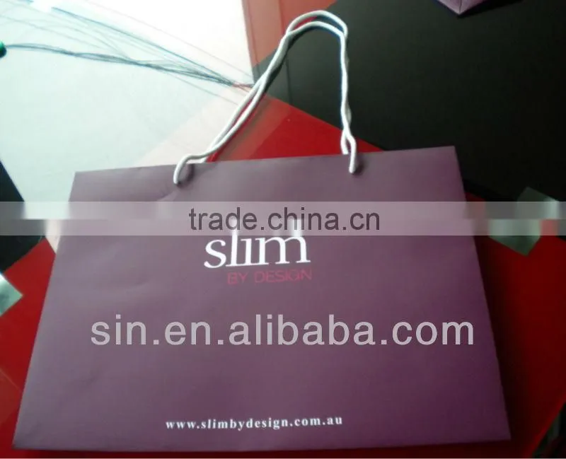 fancy paper bag for cloth,garments,apparel