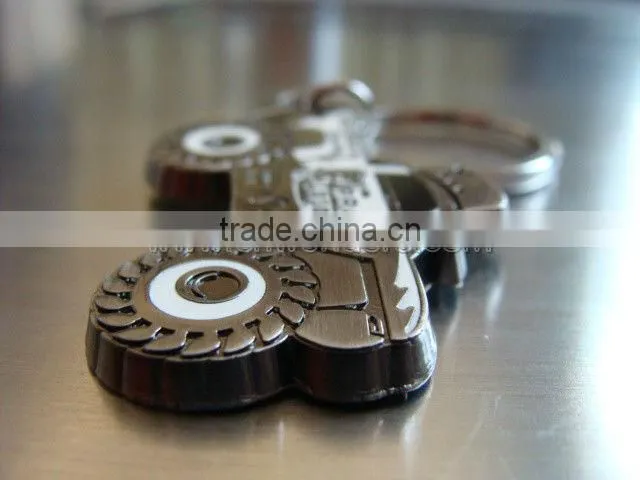Hot selling custom 3d metal keychain