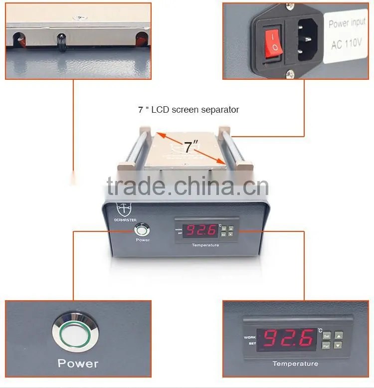 OM-S1 Latest LCD Touch Screen Glass Separator Machine LCD Repair Machine