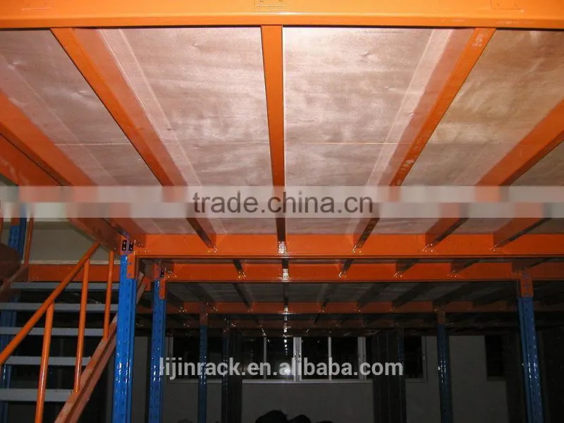 metal storage warehouse mezzanine rack