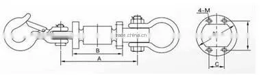 With high precision Special Crane Scale Load Cell /GS205