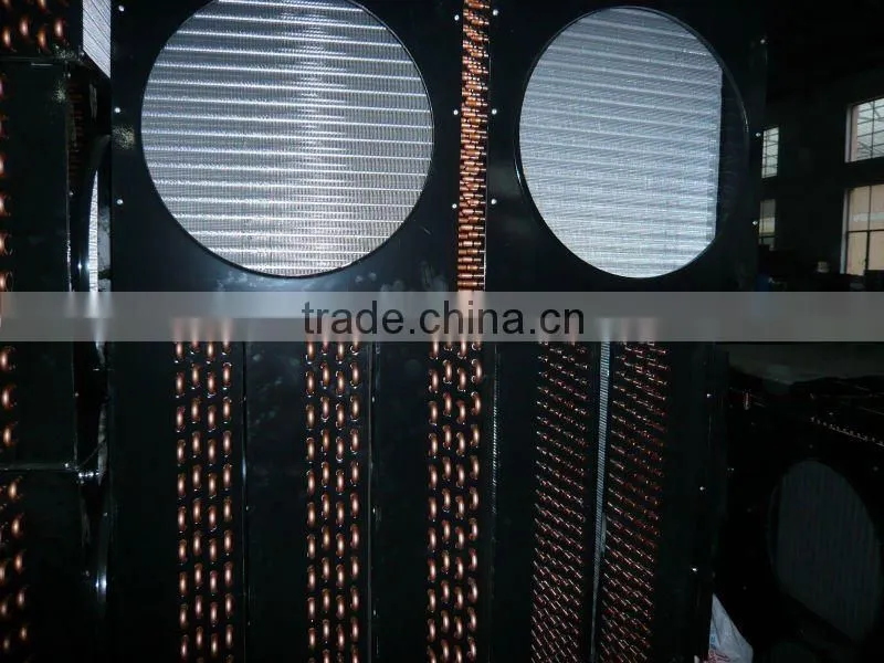 Air cooled refrigeator condensers