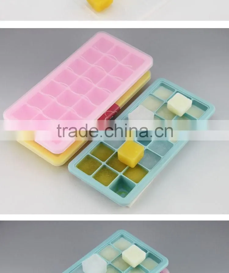 New arrival 21 Novelty Baby Feeding Box Silicon Ice Cube