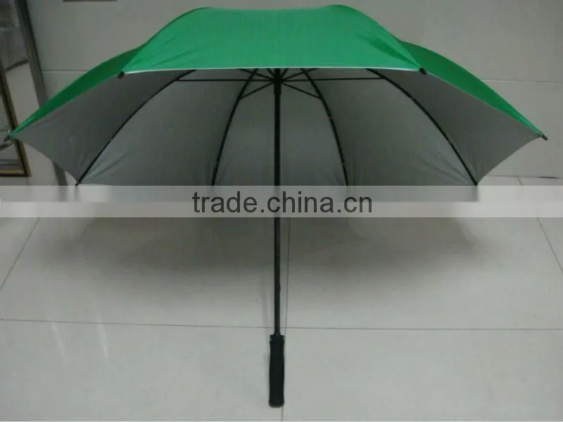 28inch green windproof promotional golf umbrella