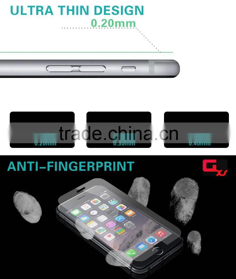 Wholesale !! Hot Product 0.33MM 2.5D anti radiation screen protectors cell phone for sony
