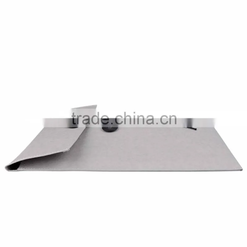 2016 new arrival !!! Fashional kraft PU mini/ultra-thin envelope file cover sleeve for Macbook air retin