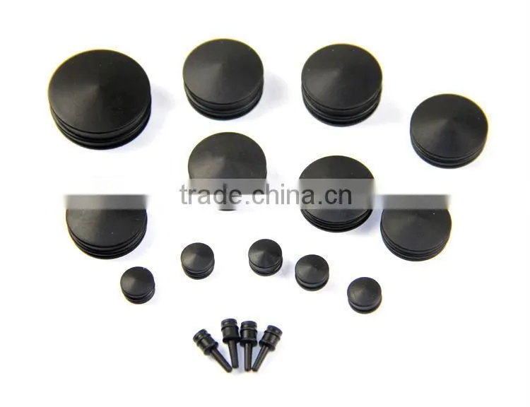 Medical rubber piston for injection
