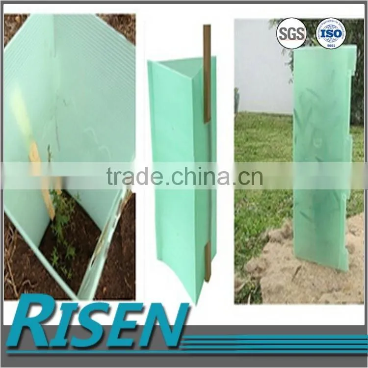 OEM plastic coroplast tree wrap holder