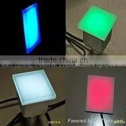 2016 new product 3 years warranty ip67 waterproof RGB color 100*100 led floor tile light