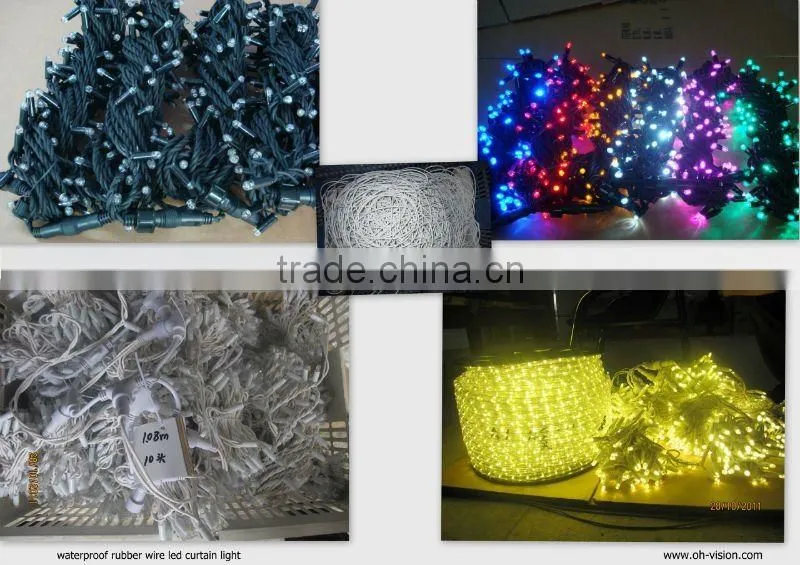 CE RoHS outdoor use PVC wire fairy lights