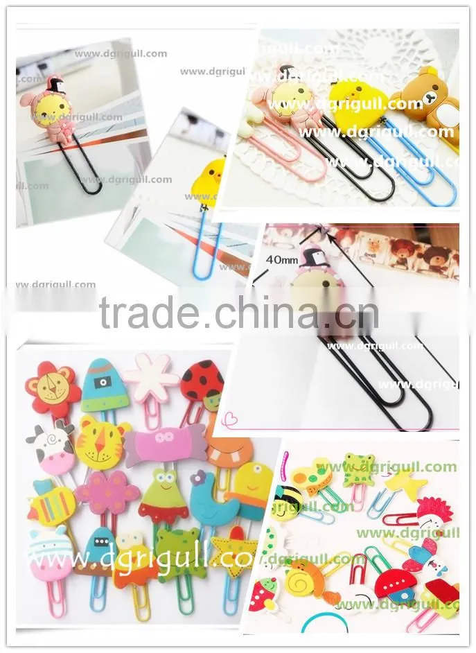 custom logo metal paper clip 2014 hot sell