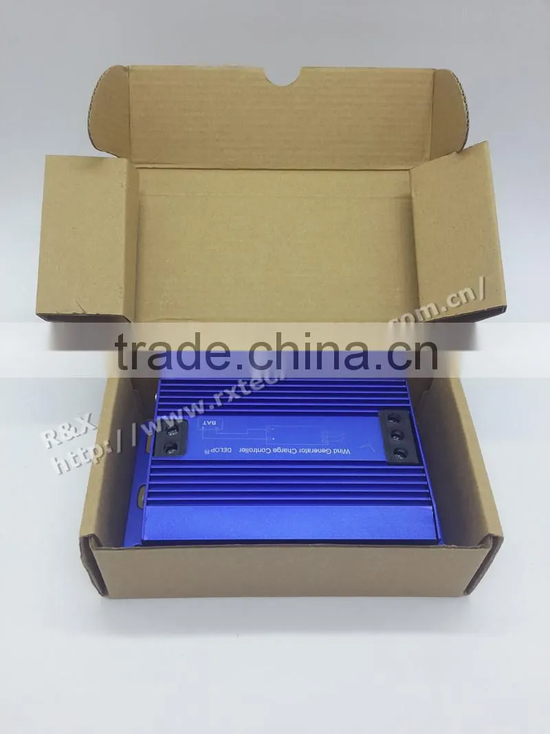 600w wind power controller for 600w wind turbine generator, 12V and 24V optional, max 800w, blue color, high-efficiency