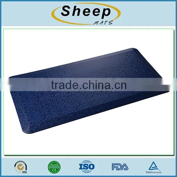 Healthy anti fatigue kitchen mats dirt proof floor standing mat
