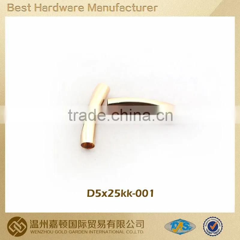 Copper pipe , copper accesories for Apparel Shoe lacing, 25mm Length