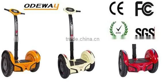 New premium self balancing electric scooter bluetooth 2 wheel chariot