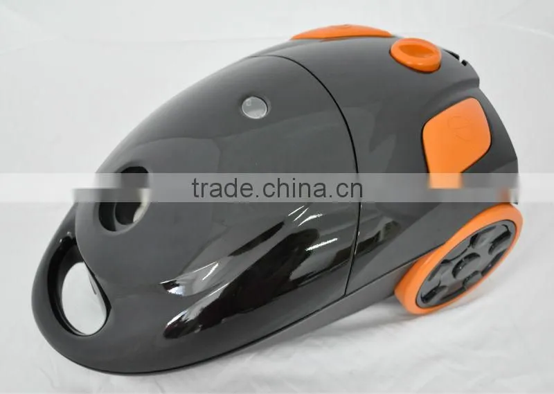 Canister vacuum cleaner with dust bag