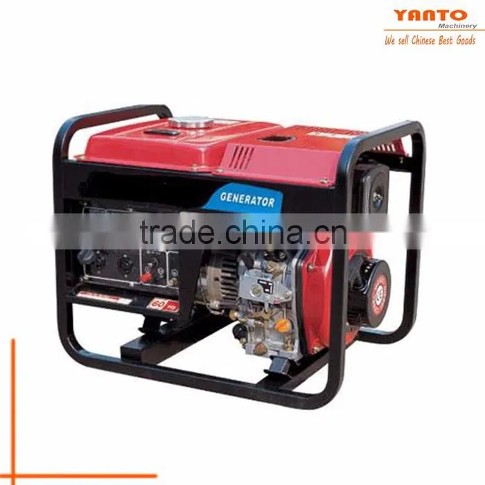Yanto JJDE3500E Chinese diesel generator with single phase diesel generator engine