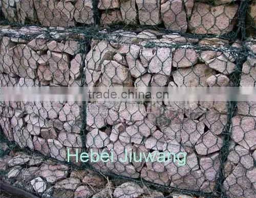 PVC coated gabion box (used for retaining wall)