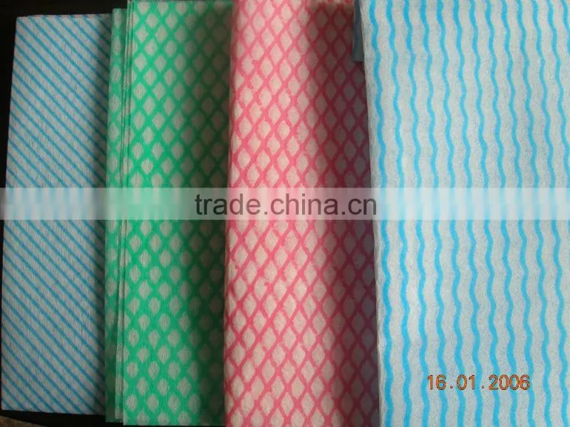 nonwoven Cleaning wipes fabric