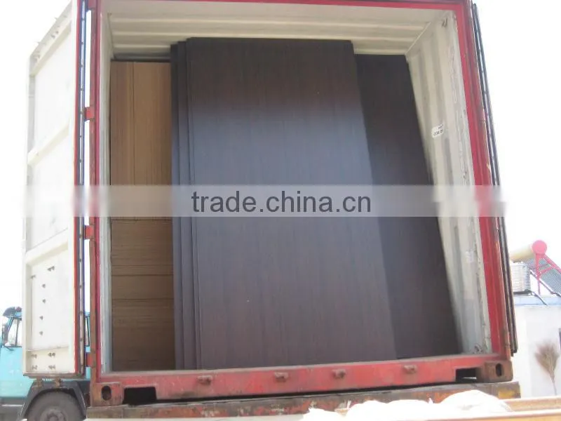 18mm walnut melamine mdf board from Linyi
