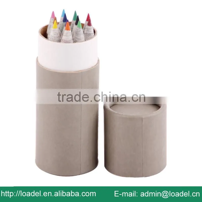 Grey box 3.5" 12pcs recycled pencil