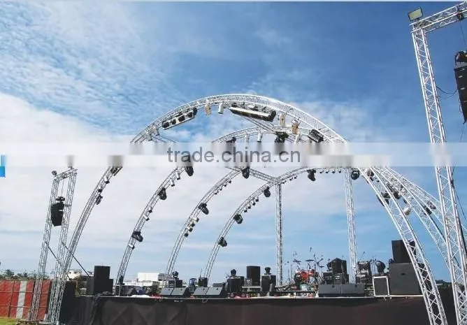 2016 best price ! Music Festival Concert Aluminum Stage Roof Truss System , DJ Truss Used Aluminum Truss
