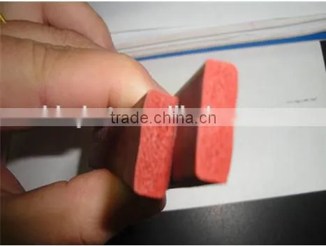 high temperature red silicone rubber foam gasket