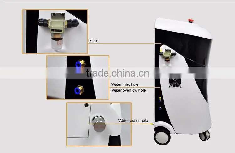 Niansheng Laser Diode Laser Plus Vacuum 808nm For Painless Permanent Hair Removal