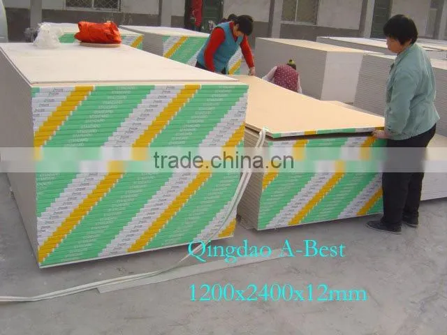 Colored gypsum board