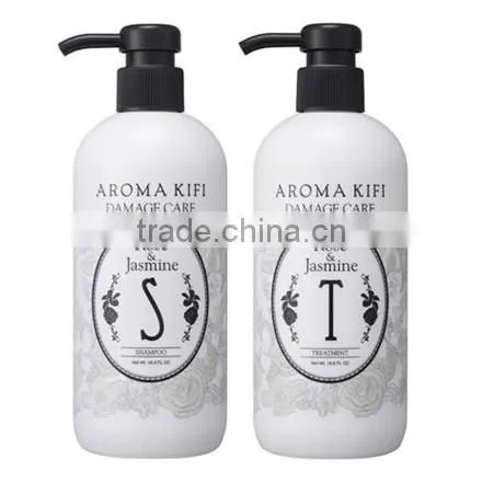 AROMA KIFI Damage Care Shampoo 500ml Made in Japan Rose and Jasmine