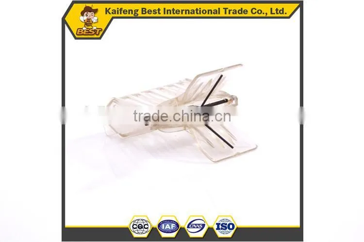 new style beekeeping bookholder type plastic queen cage