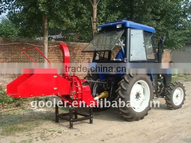 PTO shaft wood chipper, 3point hitch, hydraulic feeding rolls