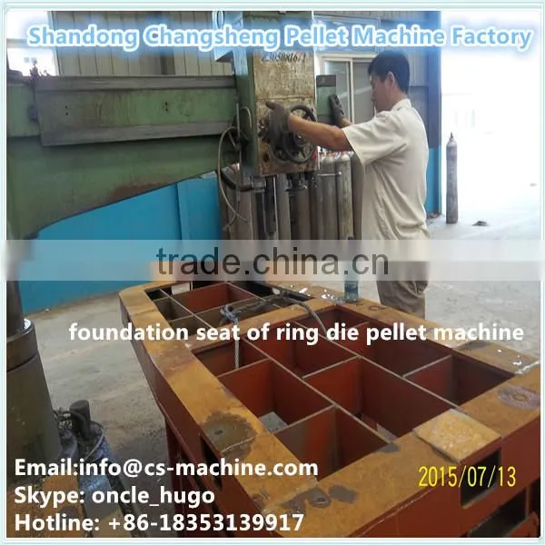 CSPM 2015 CE approved Biomass soybean husk pellet mill