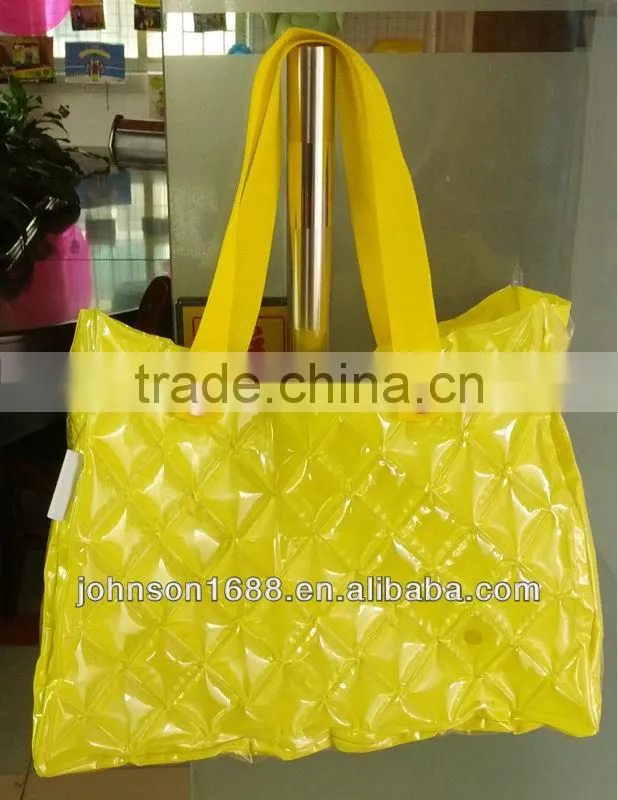 PVC book bag for children PVC inflatalble bag beach-bag