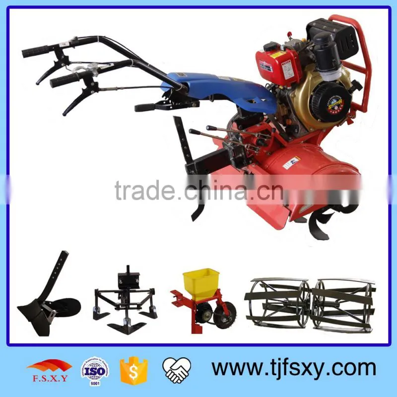 Muddy Field Applicable Mini Mower Rice Reaper Wheat Cutter-rower