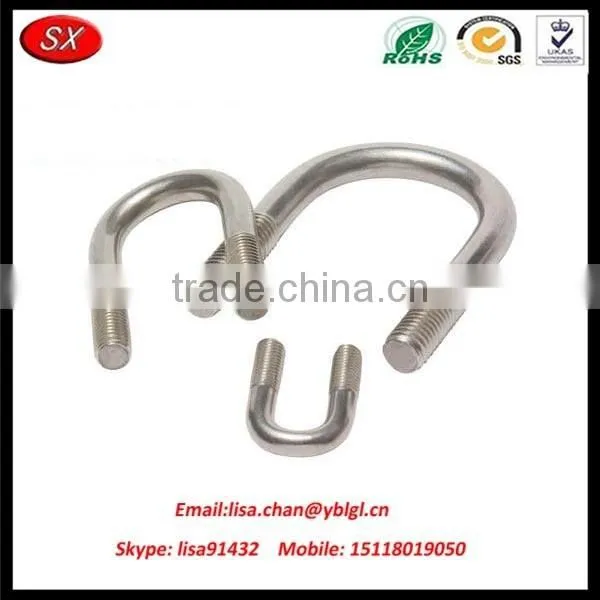 m4 Internal Thread Aluminum Round Nut with Yellow Zinc