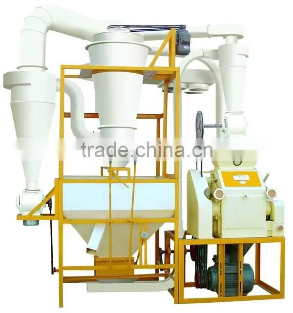 6F-2250 low price small home use roller wheat flour mill machine plant