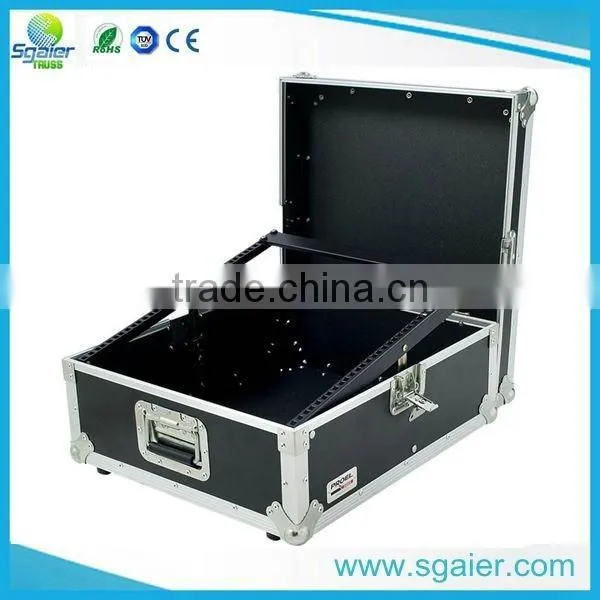 Sgaier 16u Flight Case with Twin Table DJ Flight Case