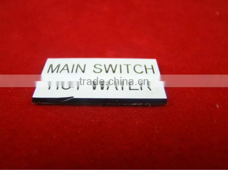 engraved ABS Tag