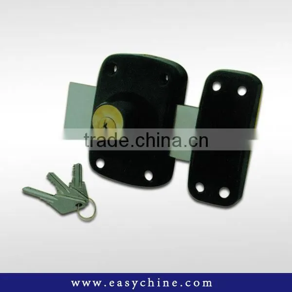 Brass Latch Iron Rim Lock