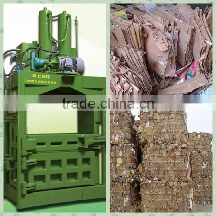 100T Factory Machines Plastic Scrap Pet bottle Baler