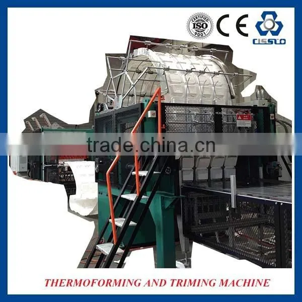 CE STANDARD HIGH PERFORMANCE DISPOSABLE PLATES MAKING MACHINE