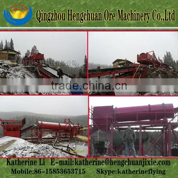China Best Selling Heavy Clay Gold Wash Plant