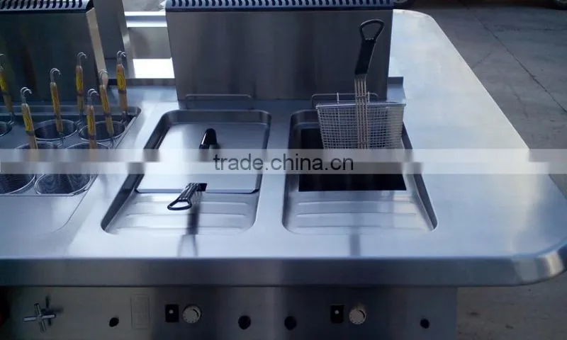 Automatic double basket snack deep fryer