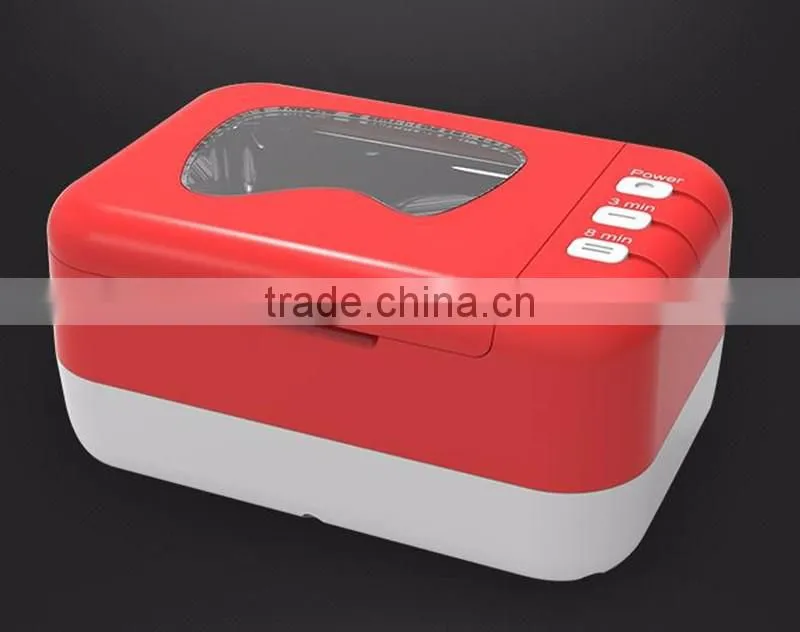 JP-520 Portable Domestic ultrasonic cleaning machine Jewelry sterilizer dentures cleaner