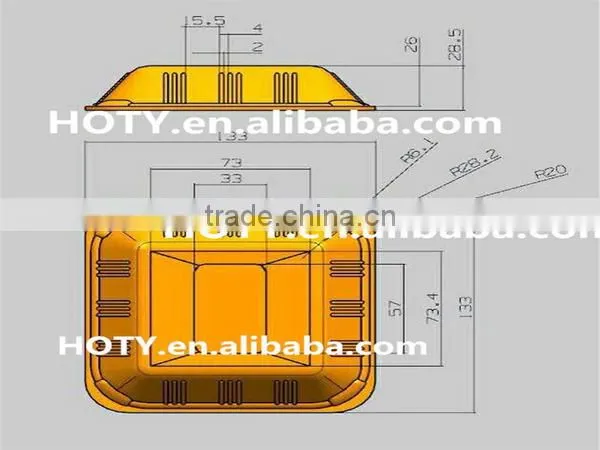 Designer top sell custom shape popsicle mold