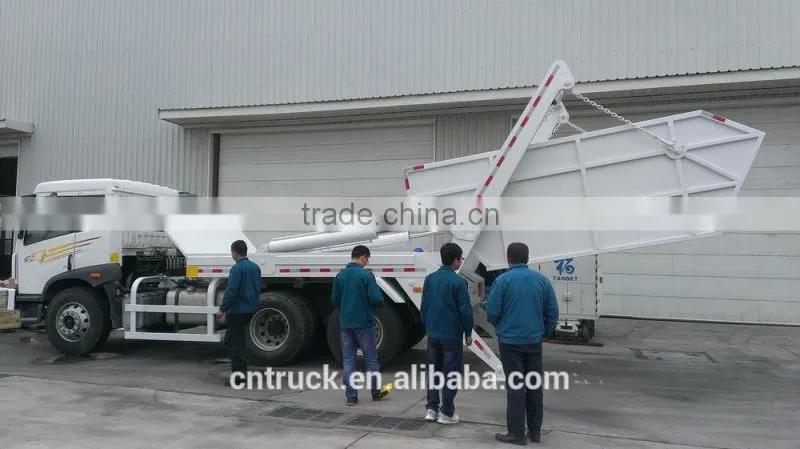 refuse collector swept-body garbage truck