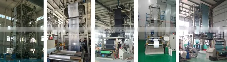 3 layer 200 micron plastic greenhouse blown film machine